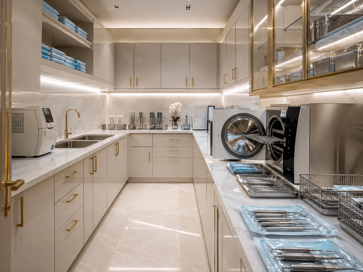 Lumora Dental Studio sterilisation room